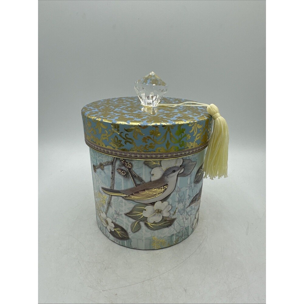 Gift Box Storage Birds Flowers Tassel